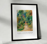 
              Pierre Auguste Renoir - Two Figures on a Path (Deux figures dans un sentier) 1906
            