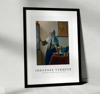 
              Johannes Vermeer - Young Woman with a Water Pitcher 1662-1665
            