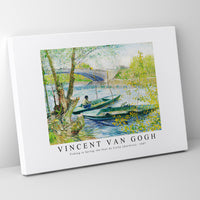 Vincent Van Gogh - Fishing in Spring, the Pont de Clichy (Asnières) 1887
