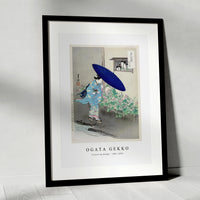 Ogata Gekko - Flowering Hedge (1887–1896)