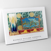 Maurice Pillard Verneuil - Crevettes, support en bronze pour un vase 1897