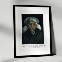 Vincent Van Gogh - Head of a Peasant Woman 1884