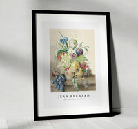 
              Jean Bernard - Still life of flowers and fruits
            