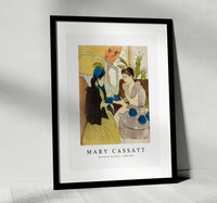 
              Mary Cassatt - Afternoon Tea Party 1890-1891
            