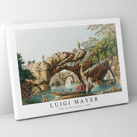 Luigi Mayer - View at Villa Scabrosa 1810