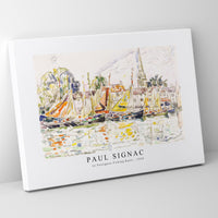 Paul signac - Le Pouliguen Fishing Boats (1928)