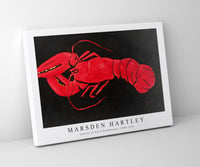 
              Marsden Hartley - Lobster on Black Background (1940–1941)
            