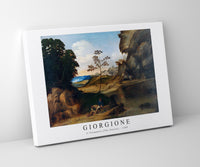 
              Giorgione - Il Tramonto (The Sunset) 1505
            