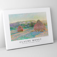 Claude Monet - Stacks of Wheat, End of Summer 1890-1891