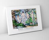 
              Paul Cezanne - Group of Bathers (Groupe de baigneurs) 1892-1894
            