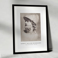 Gerrit Willem Dijsselhof - Roman head with helmet 1876-1924