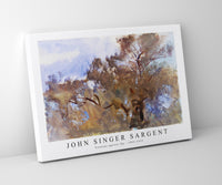 
              John Singer Sargent - Treetops against Sky (ca. 1909–1913)
            