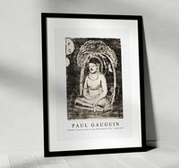 
              Paul Gauguin - Buddha, from the Suite of Late Wood-Block Prints 1898-1899
            