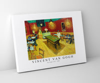 
              Vincent Van Gogh - The Night Café 1888
            