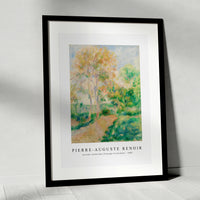 Pierre Auguste Renoir - Autumn Landscape (Paysage d'automne) 1884