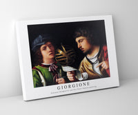 
              Giorgione - Giovanni Borgherini and His Tutor famous painting
            