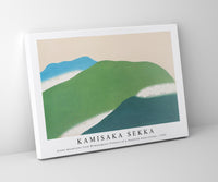
              Kamisaka Sekka - Green mountains from Momoyogusa–Flowers of a Hundred Generations (1909)
            