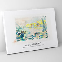 Paul Signac - Boats at Flushing (Bateaux à Flessingue) (1895)