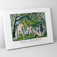 Paul Cezanne - Three Bathers (Trois baigneuses) 1876-1877
