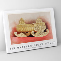 Sir Matthew Digby Wyatt - Cradle carved in boxwood 1820-1877
