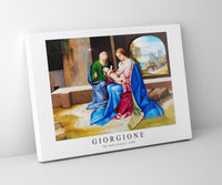 
              Giorgione - The Holy Family 1500
            