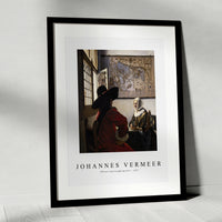 Johannes Vermeer - Officer and Laughing Girl 1657