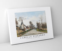 
              Camille Pissarro - Versailles road, Louveciennes 1870
            