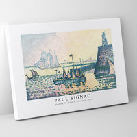 Paul Signac - Evening, The Jetty at Vlissingen (1898)