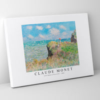 Claude Monet - Cliff Walk at Pourville 1882