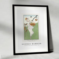 George Barbier - Costumes Parisiens Toilettes de taffetas 1914