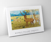 
              Maurice Pillard Verneuil - Cerfs from L'animal dans la décoration (1897)
            