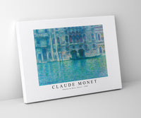 
              Claude Monet - Palazzo da Mula, Venice 1908
            