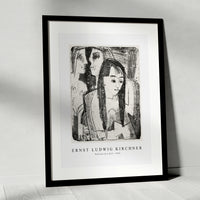 Ernst Ludwig Kirchner - Portrait of a Girl 1921