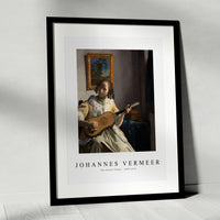 Johannes Vermeer - The Guitar Player 1670-1672