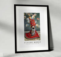 
              Claude Monet - Camille Monet In Japanese Costume 1876
            