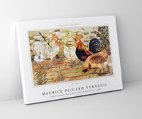 
              Maurice Pillard Verneuil - Coqs et poules from L'animal dans la décoration (1897)
            