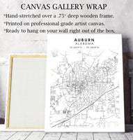 
              Columbia, Missouri Scandinavian Map Print 
            
