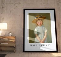 
              Mary Cassatt - Child in a Straw Hat 1886
            