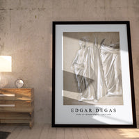 Edgar Degas - Study of a Draped Figure 1857-1858