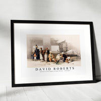 David roberts - Entrance of the Temple of Amun Thebes-1796-1864