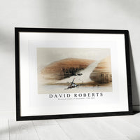 David roberts - Excavated temples of Aboosimble-1796-1864