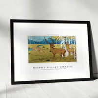 Maurice Pillard Verneuil - Cerfs from L'animal dans la décoration (1897)