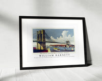 
              William Harnett - The great east river suspension bridge, connecting the cities of New York and Brooklyn
            