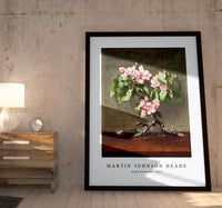 
              Martin Johnson Heade - Apple Blossoms (1873)
            