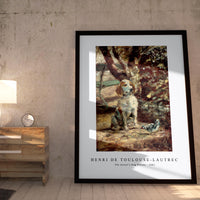 Henri De Toulouse–Lautrec - The Artist's Dog Flèche 1881