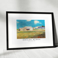 Odilon Redon - Breton Village 1890