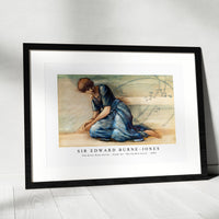 Sir Edward Burne Jones - The Briar Rose Series - Study for 'The Garden Court' (1890)