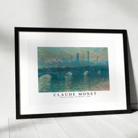 Claude Monet - Waterloo Bridge, Gray Weather 1900