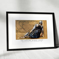 Sir Edward Burne Jones - The Briar Rose Series - Study for 'The Garden Court' (1891)