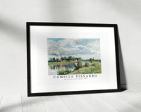 
              Camille Pissarro - The River Oise near Pontoise 1873
            